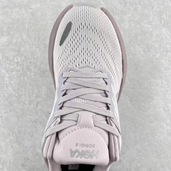 Hoka One One Women's Sneakers in Light Pink and Lavender - Picture 4 of 9